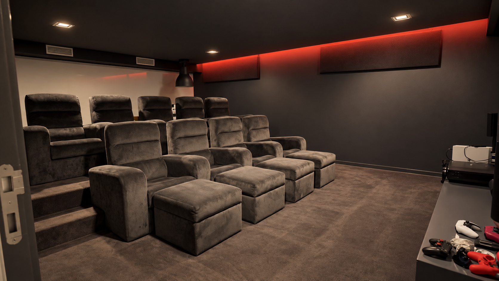 Sala de cinema privada