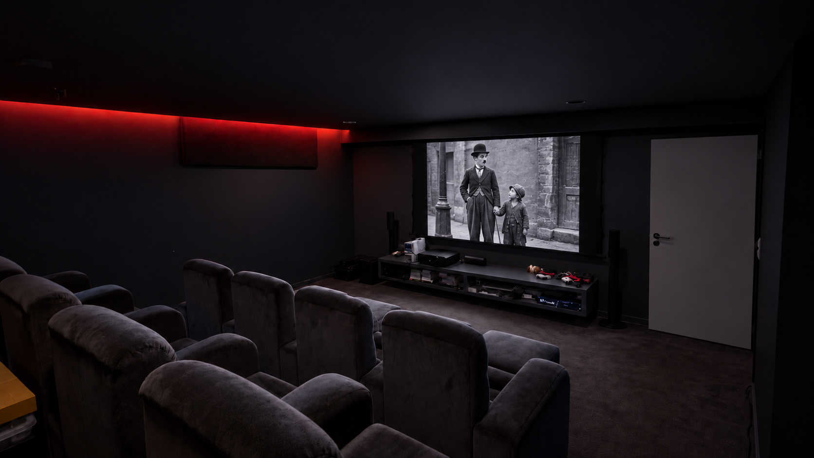 Cinema — Birre Private Residence, fotografia 36