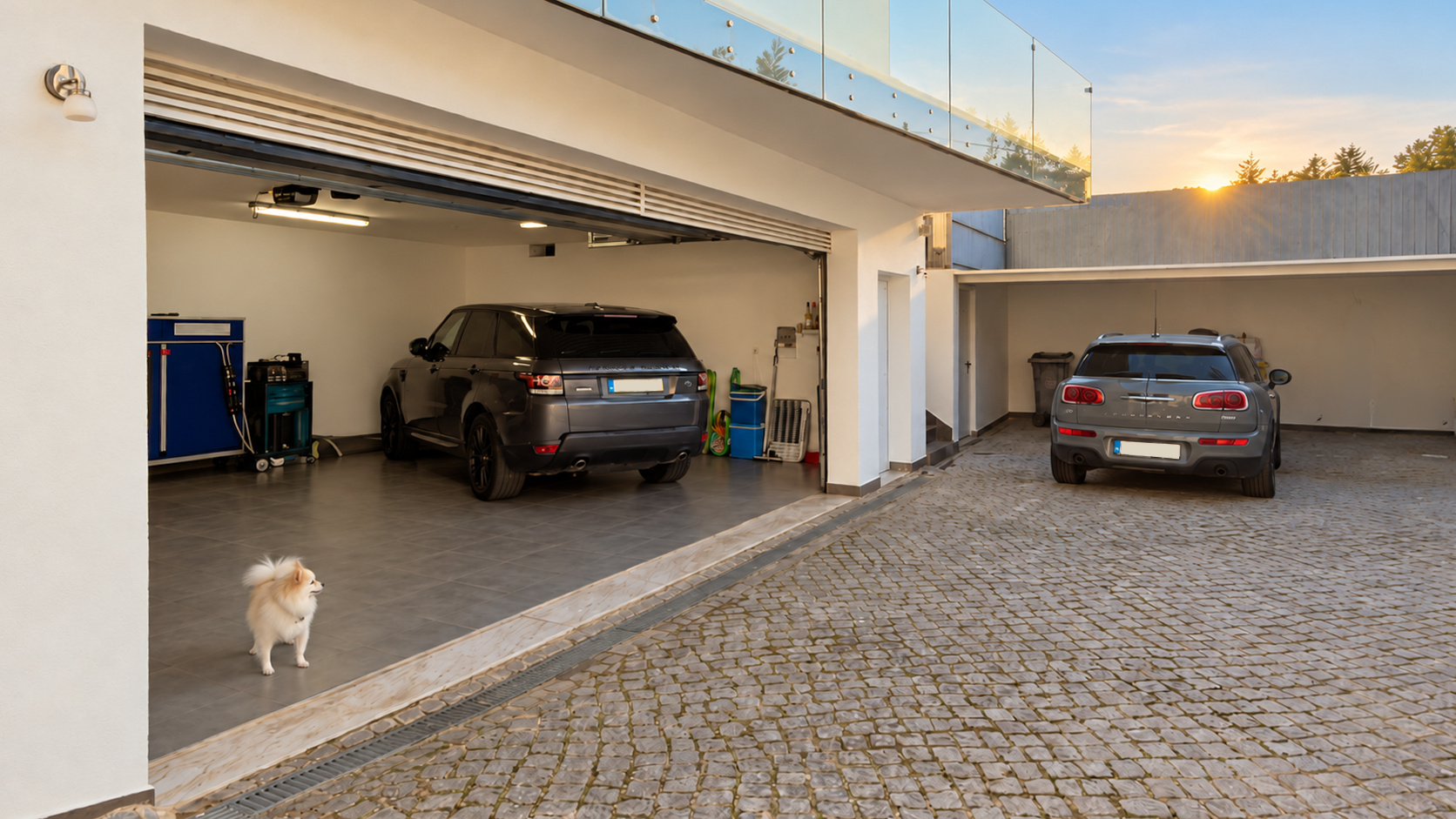 Garagem e serviços — Birre Private Residence, fotografia 7